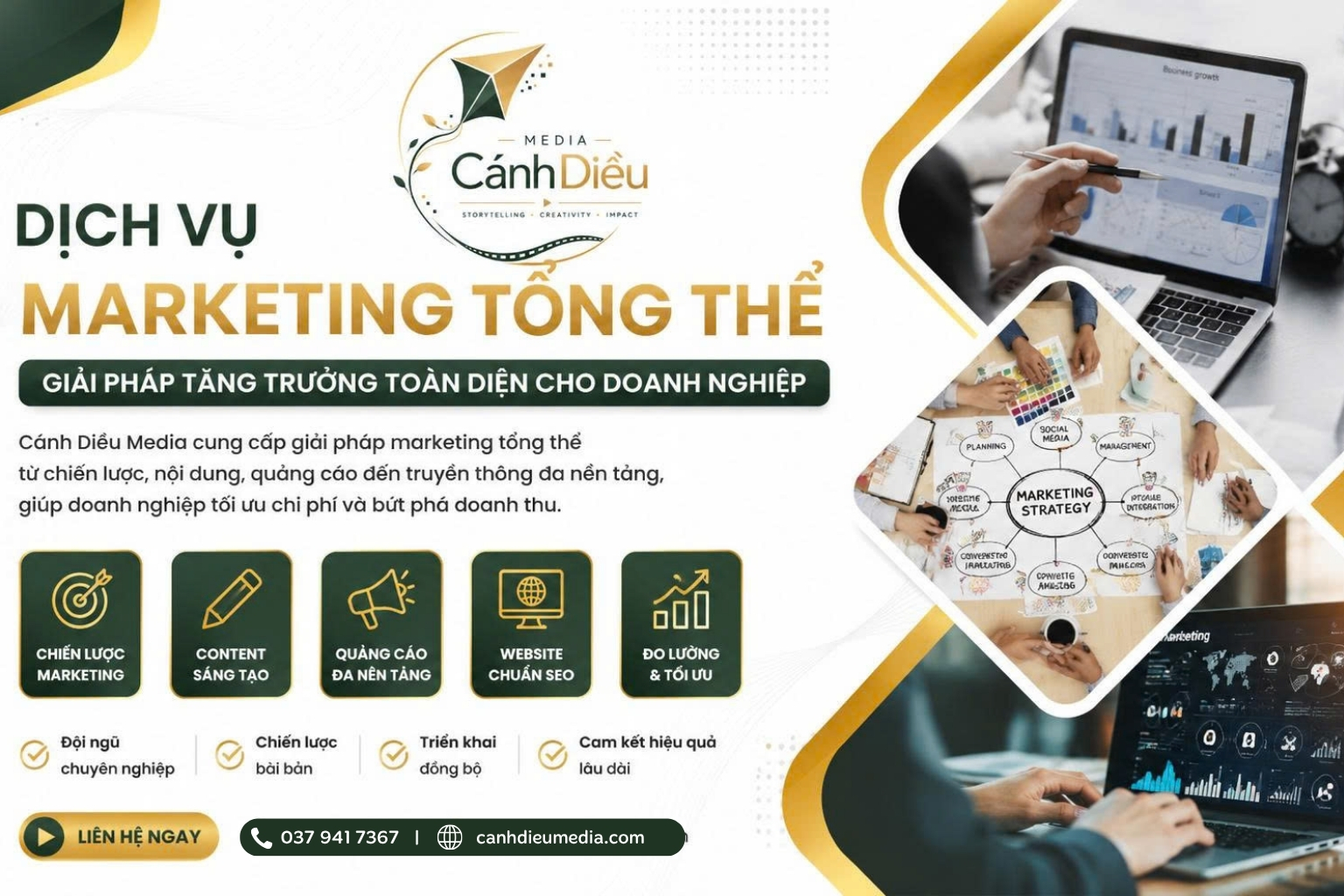 Vì Sao Doanh Nghiệp Cần Marketing Tổng Thể?